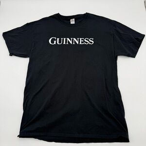 Guinness Black Men's T-Shirt Large